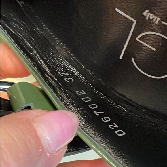 Agl Green Platform Mary Jane Shoes with Chunky Heel made in Italy - Picture 2 of 11